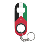 Porte-clé Décapsuleur Drapeau de la Jordanie (Dos)