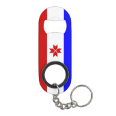 Porte-clé Décapsuleur Drapeau de la Mordovie (Dos)