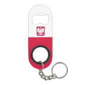 Porte-clé Décapsuleur Drapeau de la Pologne (Dos)