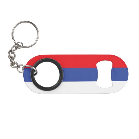 Porte-clé Décapsuleur Drapeau de la Republika Srpska (Devant (Horizontal))