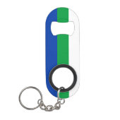 Porte-clé Décapsuleur Drapeau de la République Komi (Devant)