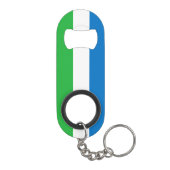 Porte-clé Décapsuleur Drapeau de la Sierra Leone (Dos)