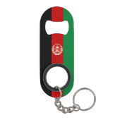 Porte-clé Décapsuleur Drapeau de l'Afghanistan (Dos)