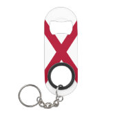 Porte-clé Décapsuleur Drapeau de l'Alabama (Devant)