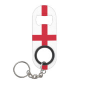 Porte-clé Décapsuleur Drapeau de l'Angleterre (Devant)