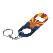 Porte-clé Décapsuleur Drapeau de l'État de l'Arizona (Devant Angle)