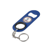 Porte-clé Décapsuleur Drapeau de l'État de Virginie (angle arrière)