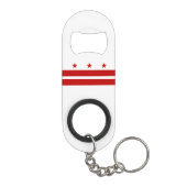 Porte-clé Décapsuleur Drapeau de l'État de Washington DC (Dos)
