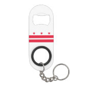 Porte-clé Décapsuleur Drapeau de l'État de Washington DC (Dos)