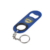 Porte-clé Décapsuleur Drapeau de l'État du Nebraska (angle arrière)