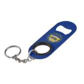 Porte-clé Décapsuleur Drapeau de l'État du Nebraska (Devant Angle)