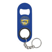Porte-clé Décapsuleur Drapeau de l'État du Nebraska (Dos)