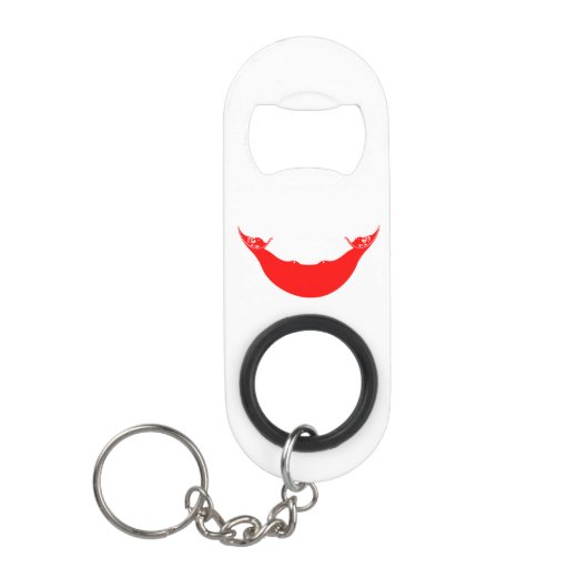 Porte-clé Décapsuleur Drapeau de l'île de Pâques (Devant)