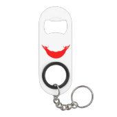Porte-clé Décapsuleur Drapeau de l'île de Pâques (Dos)