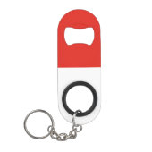 Porte-clé Décapsuleur Drapeau de l'Indonésie (Devant)