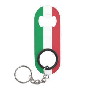 Porte-clé Décapsuleur Drapeau de l'Italie