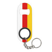Porte-clé Décapsuleur Drapeau de l'Ossétie du Sud (Dos)