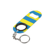 Porte-clé Décapsuleur Drapeau de l'Ukraine (angle arrière)