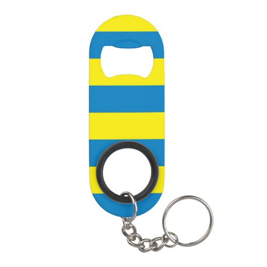 Porte-clé Décapsuleur Drapeau de l'Ukraine (Dos)