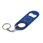 Porte-clé Décapsuleur Drapeau de l'Union européenne (Devant Angle)