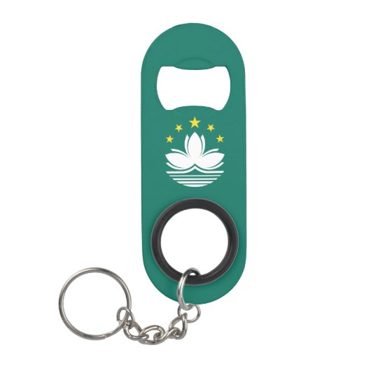 Porte-clé Décapsuleur Drapeau de Macao (Devant)