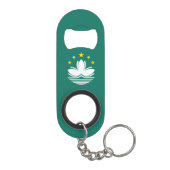 Porte-clé Décapsuleur Drapeau de Macao (Dos)