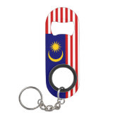 Porte-clé Décapsuleur Drapeau de Malaisie (Devant)