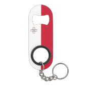Porte-clé Décapsuleur Drapeau de Malte (Dos)