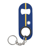 Porte-clé Décapsuleur Drapeau de Nauru (Devant)