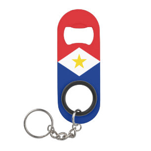 Porte-clé Décapsuleur Drapeau de Saba