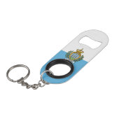 Porte-clé Décapsuleur Drapeau de Saint-Marin (Devant Angle)