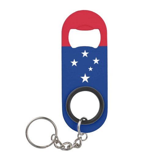 Porte-clé Décapsuleur Drapeau de Samoa (Devant)