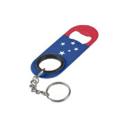 Porte-clé Décapsuleur Drapeau de Samoa (angle arrière)