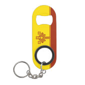 Porte-clé Décapsuleur Drapeau de Tchouvachie (Devant)