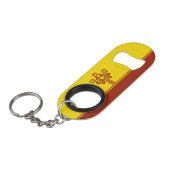 Porte-clé Décapsuleur Drapeau de Tchouvachie (Devant Angle)