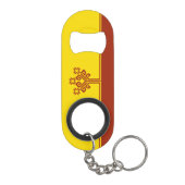 Porte-clé Décapsuleur Drapeau de Tchouvachie (Dos)
