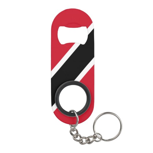 Porte-clé Décapsuleur Drapeau de Trinité-et-Tobago (Dos)