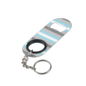 Porte-clé Décapsuleur Drapeau demigay (angle arrière)