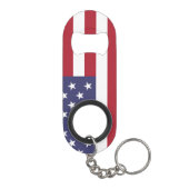 Porte-clé Décapsuleur Drapeau des Etats-Unis (Dos)