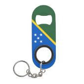Porte-clé Décapsuleur Drapeau des Îles Salomon (Devant)