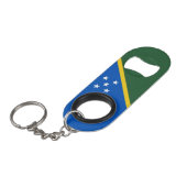 Porte-clé Décapsuleur Drapeau des Îles Salomon (Devant Angle)