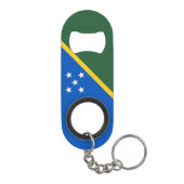 Porte-clé Décapsuleur Drapeau des Îles Salomon (Dos)