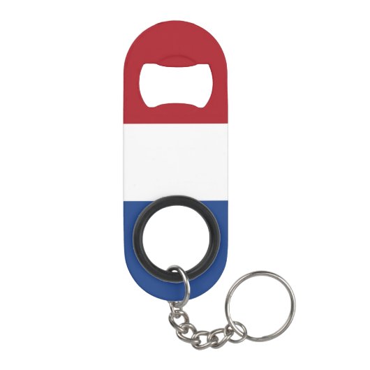 Porte-clé Décapsuleur Drapeau des Pays-Bas (Dos)