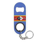 Porte-clé Décapsuleur Drapeau d'Eswatini (Dos)
