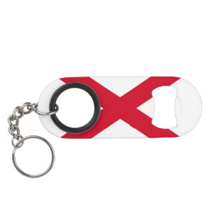 Porte-clé Décapsuleur Drapeau d'État de l'Alabama