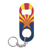 Porte-clé Décapsuleur Drapeau d'État de l'Arizona (Devant)