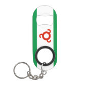 Porte-clé Décapsuleur Drapeau d'Ingouchie (Devant)