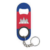 Porte-clé Décapsuleur drapeau du Cambodge (Dos)