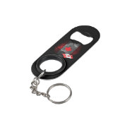 Porte-clé Décapsuleur Drapeau du Canada (angle arrière)