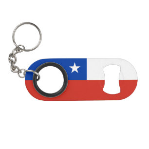 Porte-clé Décapsuleur Drapeau du Chili
